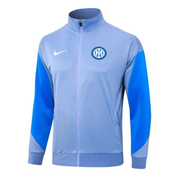 Alternative view of Survetement Inter Milan Veste 2024 2025 Bleu Ciel