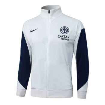 Alternative view of Survetement Inter Milan Veste 2025 2026 Blanc Bleu