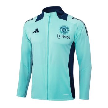 Alternative view of Survetement Manchester United Veste 2024 2025 Vert