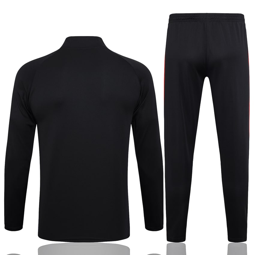 Survetement Milan AC Training 2023 2024 Rouge Noir – Image 4