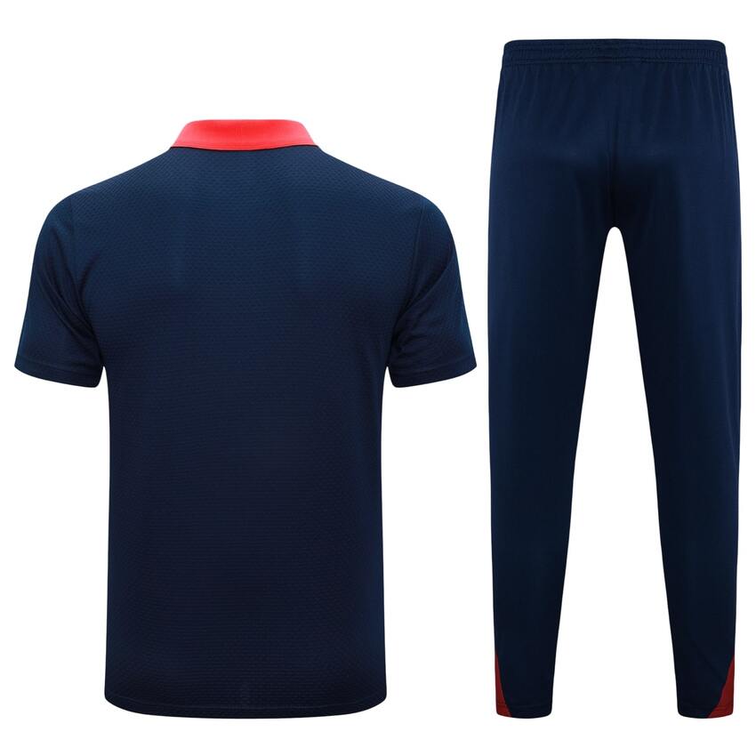 Survetement PSG Polo 2025 2026 Bleu Rouge – Image 4