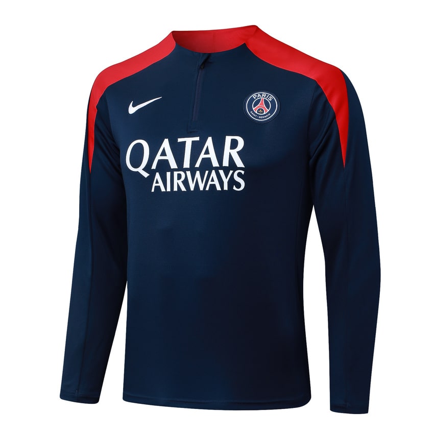 Survetement PSG Training 2025 2026 Bleu Rouge – Image 2