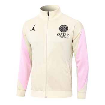 Alternative view of Survetement PSG Veste 2024 2025 Beige