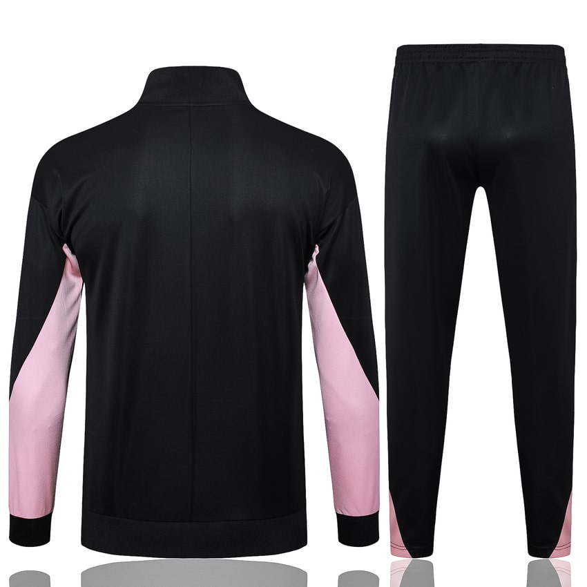 Survetement PSG Veste 2024 2025 Noir Rose – Image 4