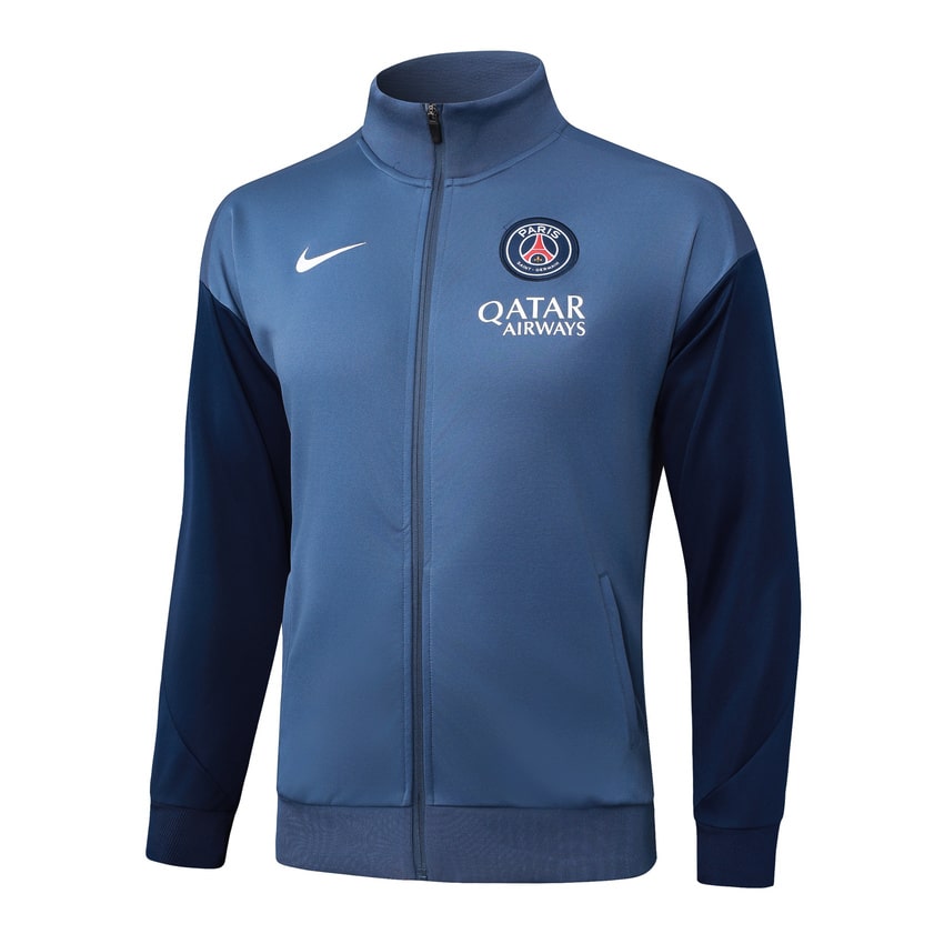 Survetement PSG Veste 2025 2026 Bleu Océan – Image 2