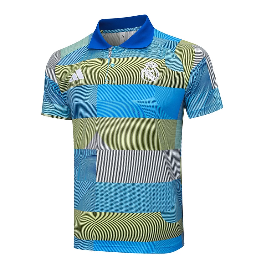 Survetement Real Madrid Polo 2025 2026 Bleu Vert – Image 2