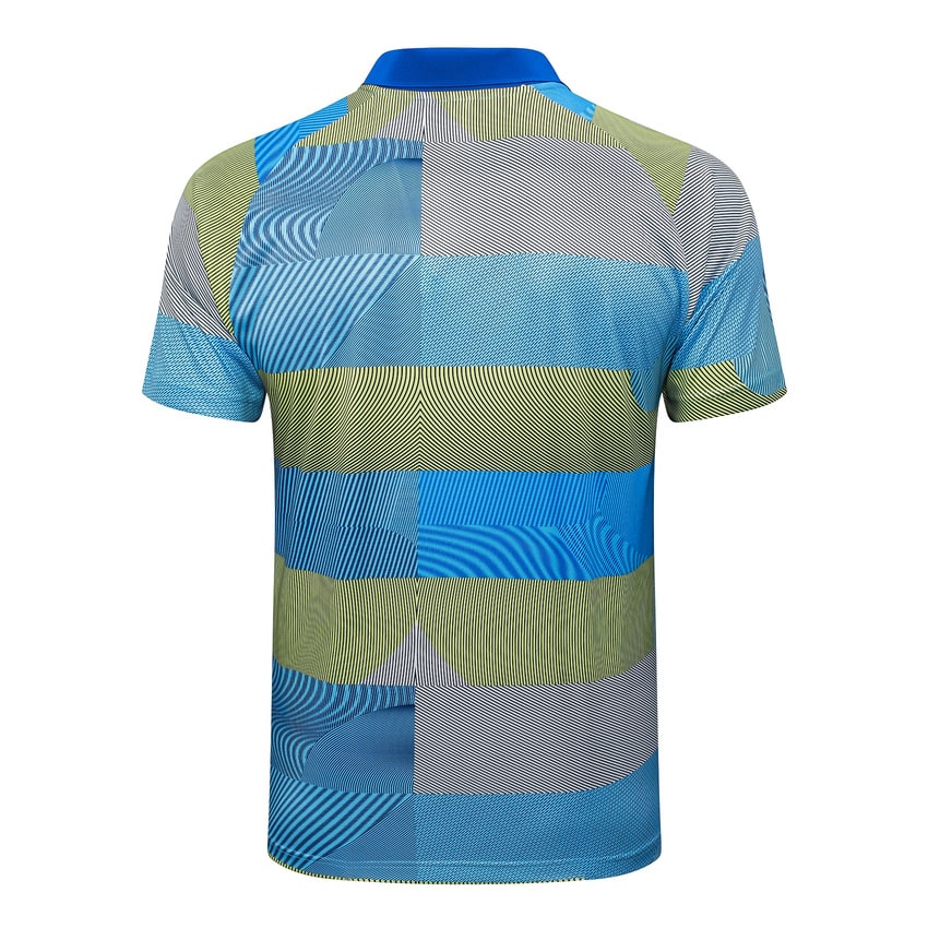 Survetement Real Madrid Polo 2025 2026 Bleu Vert – Image 3