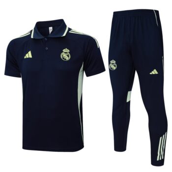 Survetement Real Madrid Polo 2025 2026 Bleu Sombre