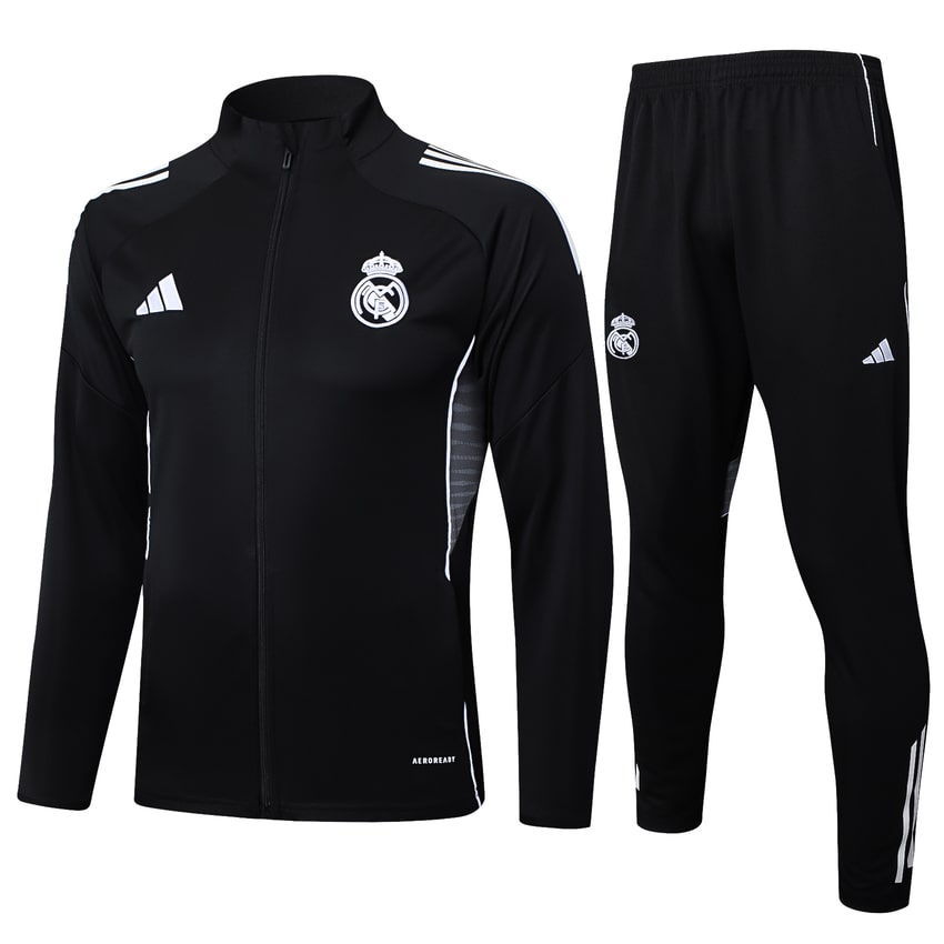 Survetement Real Madrid Veste 2024 2025 Noir Sombre