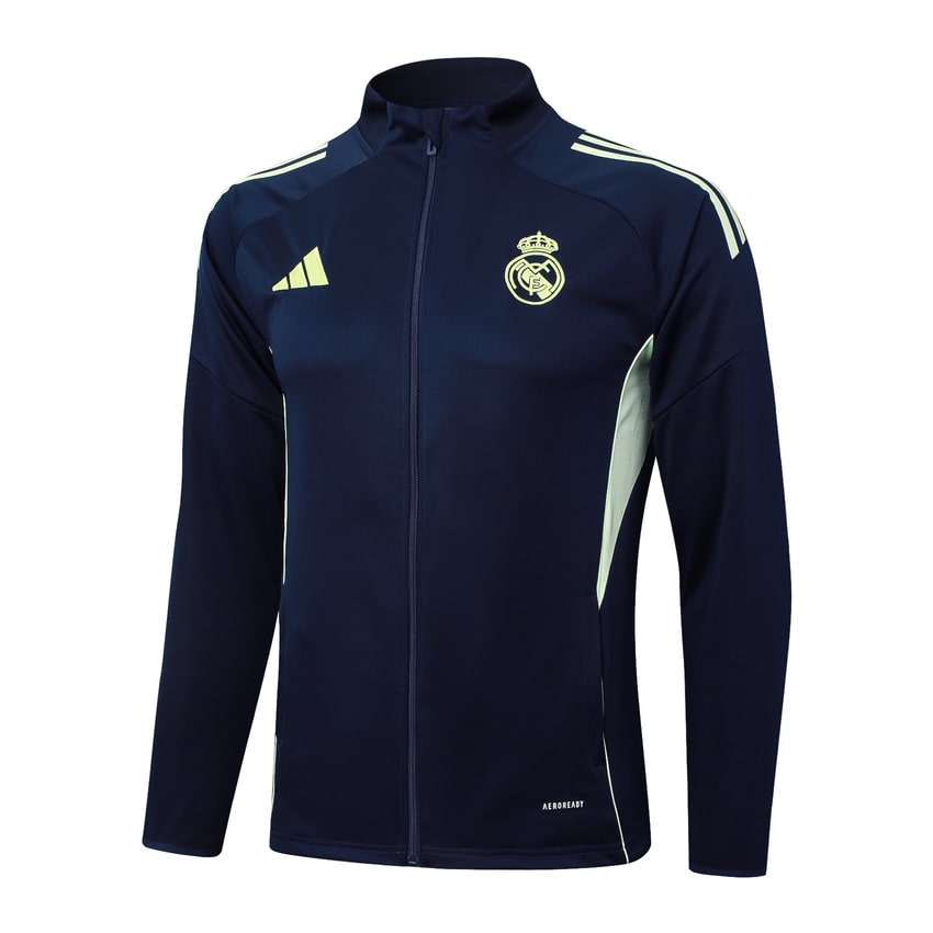 Survetement Real Madrid Veste 2025 2026 Bleu Sombre – Image 2